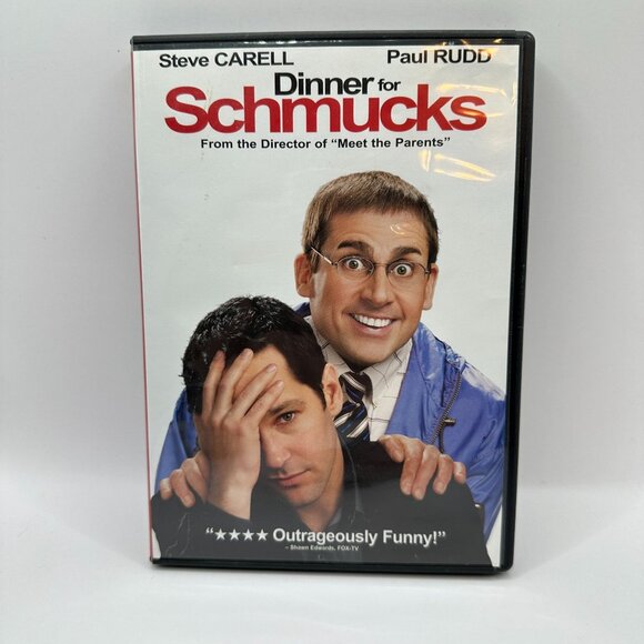Dinner For Schmucks PG13 Steve Carell Paul Rudd DreamWorks DVD Comedy Hilarious - Picture 2 of 5